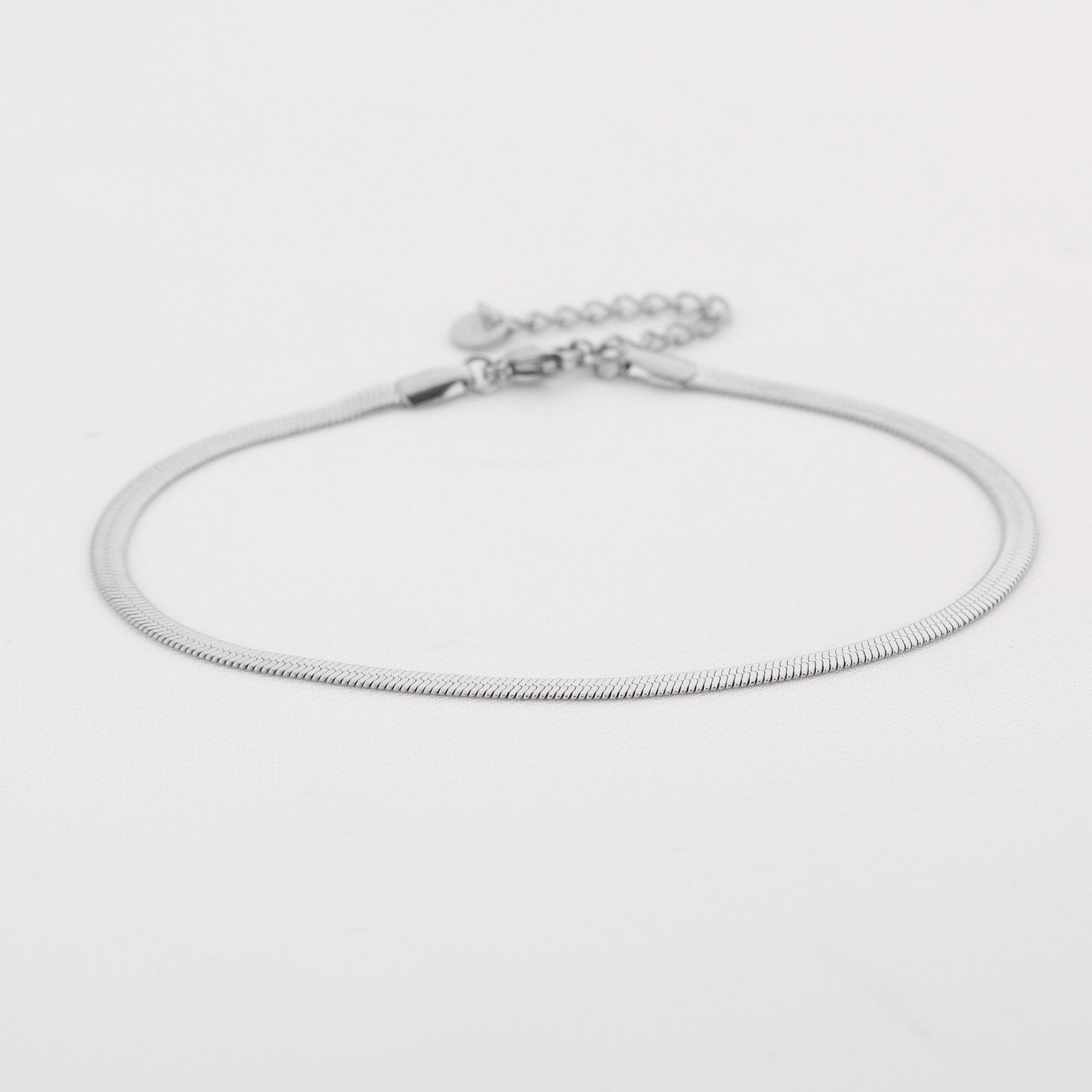 Flat Snake Ankle Bracelet