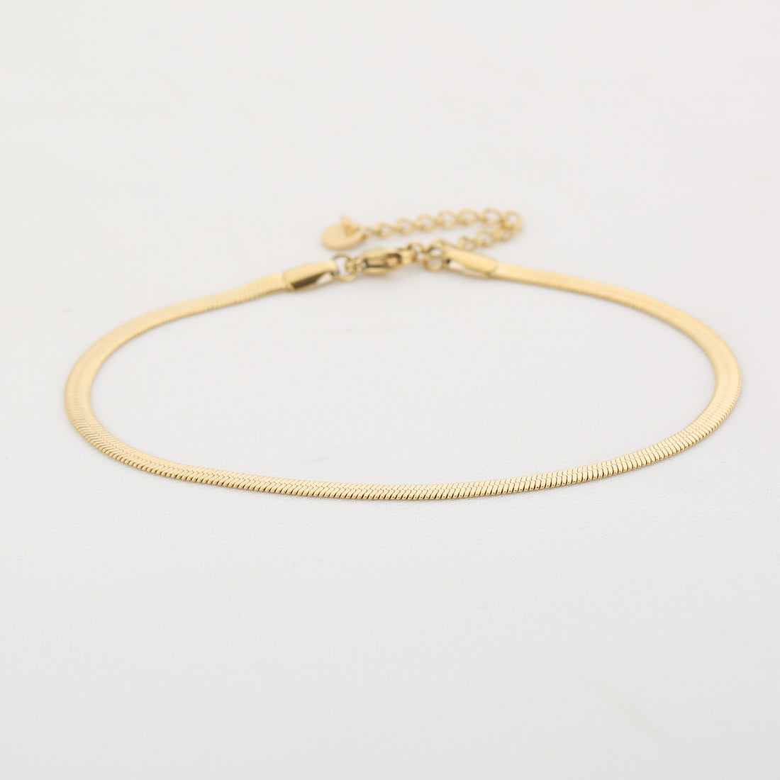 Flat Snake Ankle Bracelet