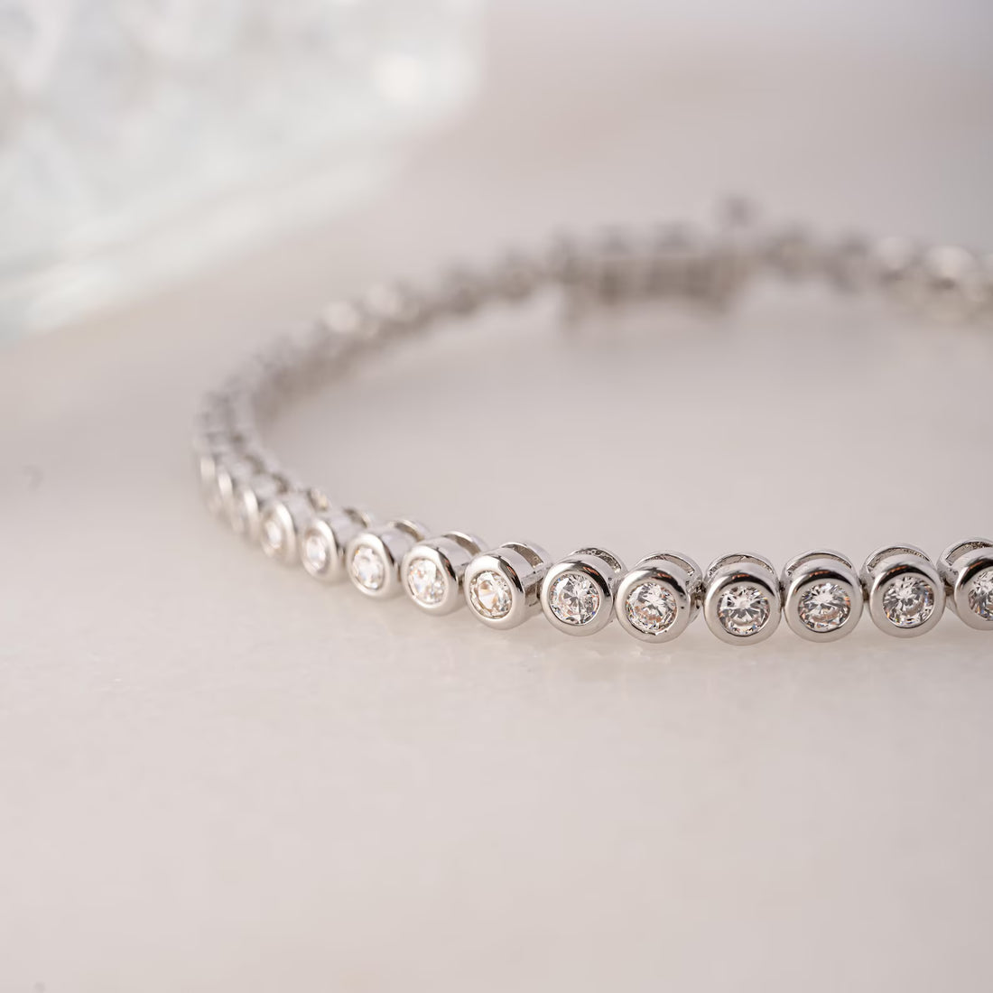 Round Tennis Bracelet