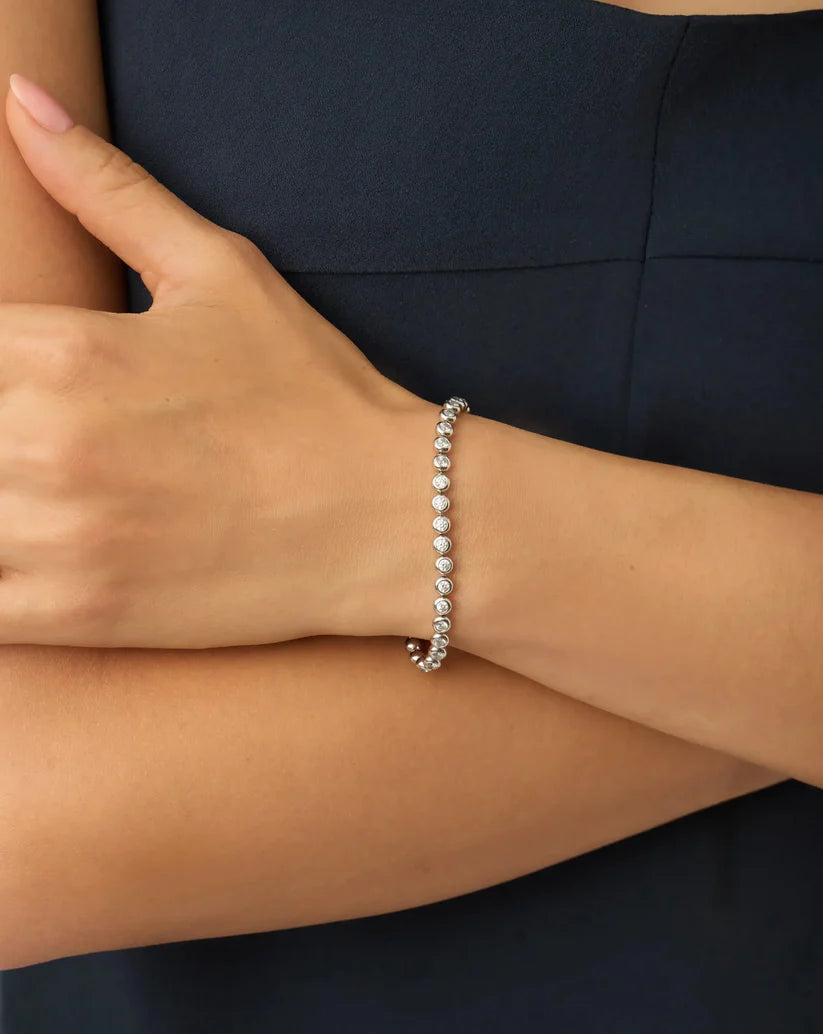 Round Tennis Bracelet